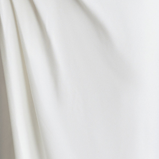 Rosabelle Ruched Luxury Crepe Wedding Dress | Rebecca Ingram
