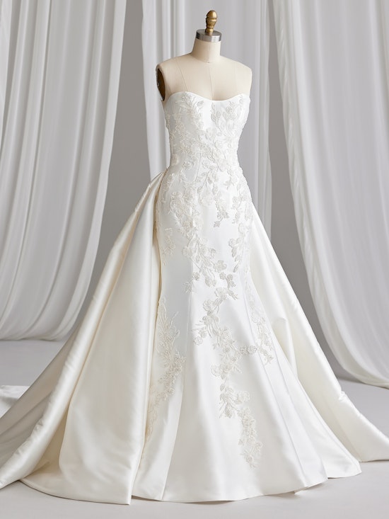 Sottero and Midgley Wedding Dress Train BARCELONA (Accessory - Detachable Train - Unembellished) YYDTA+23SW611000 Alt111