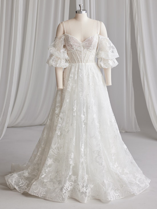 Maggie Sottero Wedding Dress Havana HAVANA (Accessory - Detachable Sleeves) YYDS0+23MK665000 Alt102