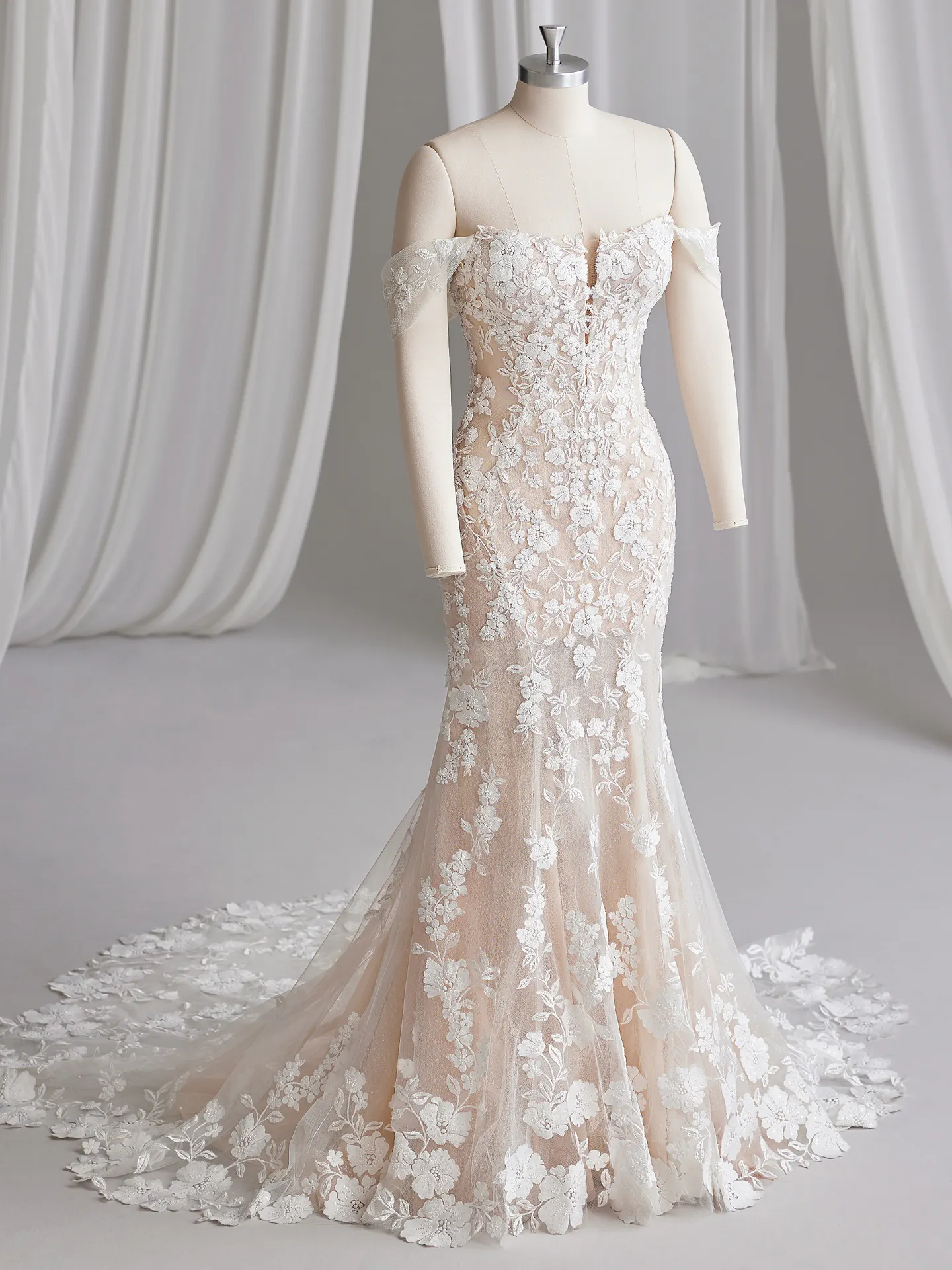 Sottero and Midgley Wedding Dress Cap Sleeves ADELAIDE  YYCS0+23SZ722000 Alt100