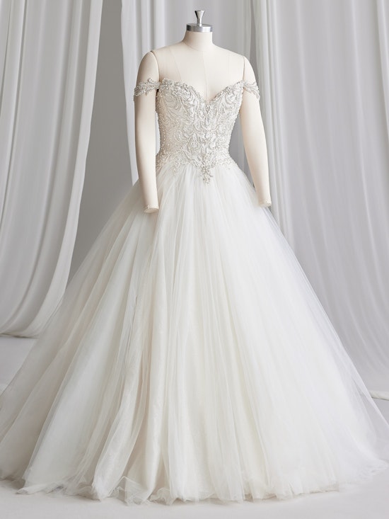 Sottero and Midgley Wedding Dress Sleeves IMENA (Accessory - Detachable Cap Sleeves) YYCS0+23SS643000 Alt104