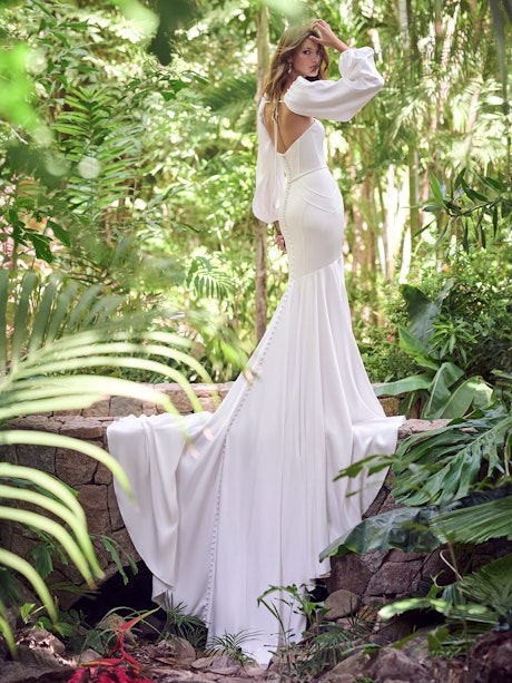 22 Garden Wedding Dresses for a Whimsical Bridal Look