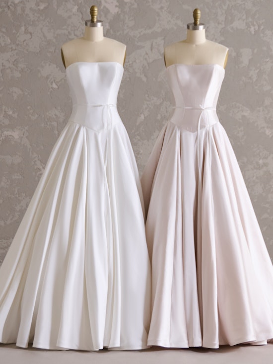 Emmanuelle Yarn-Dyed Strapless Wedding Dress | Maggie Sottero