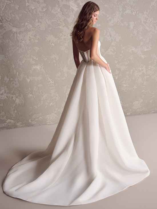 Nisha Modern Organza Wedding Gown | Maggie Sottero
