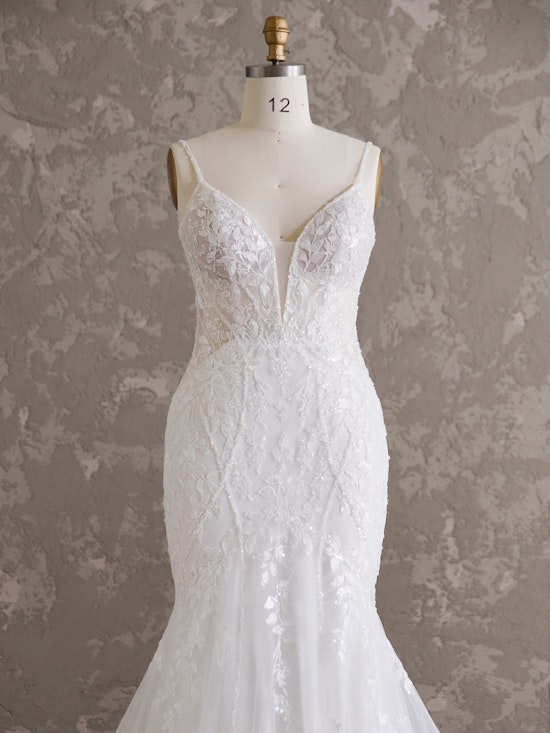 Sydney Lace Wedding Dress with Hip Dips | Maggie Sottero