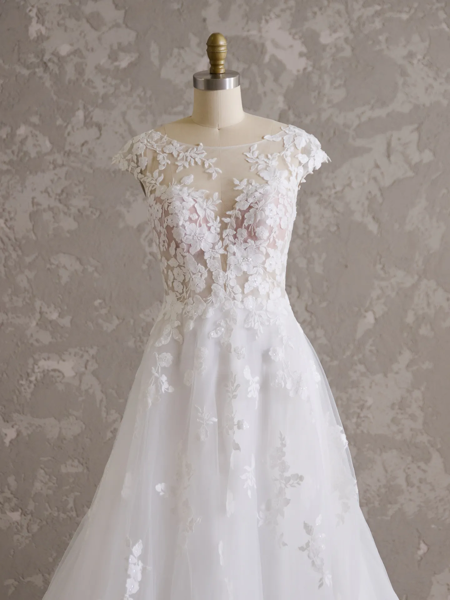 Rebecca Ingram Benicia 24RN156A01 A-Line-Wedding-Dress Color1