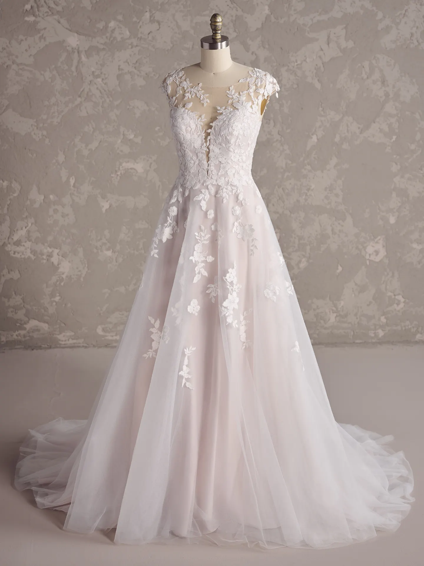 Rebecca Ingram Benicia 24RN156B01 A-Line-Wedding-Dress Alt100
