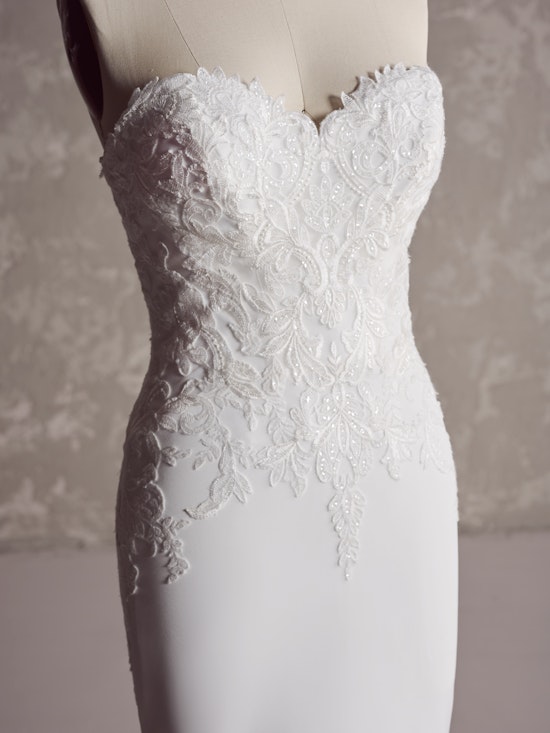 Ivory-Illusion-Neckline-Wedding-Dress-by-AzaleasDo by Lea171997 on  DeviantArt
