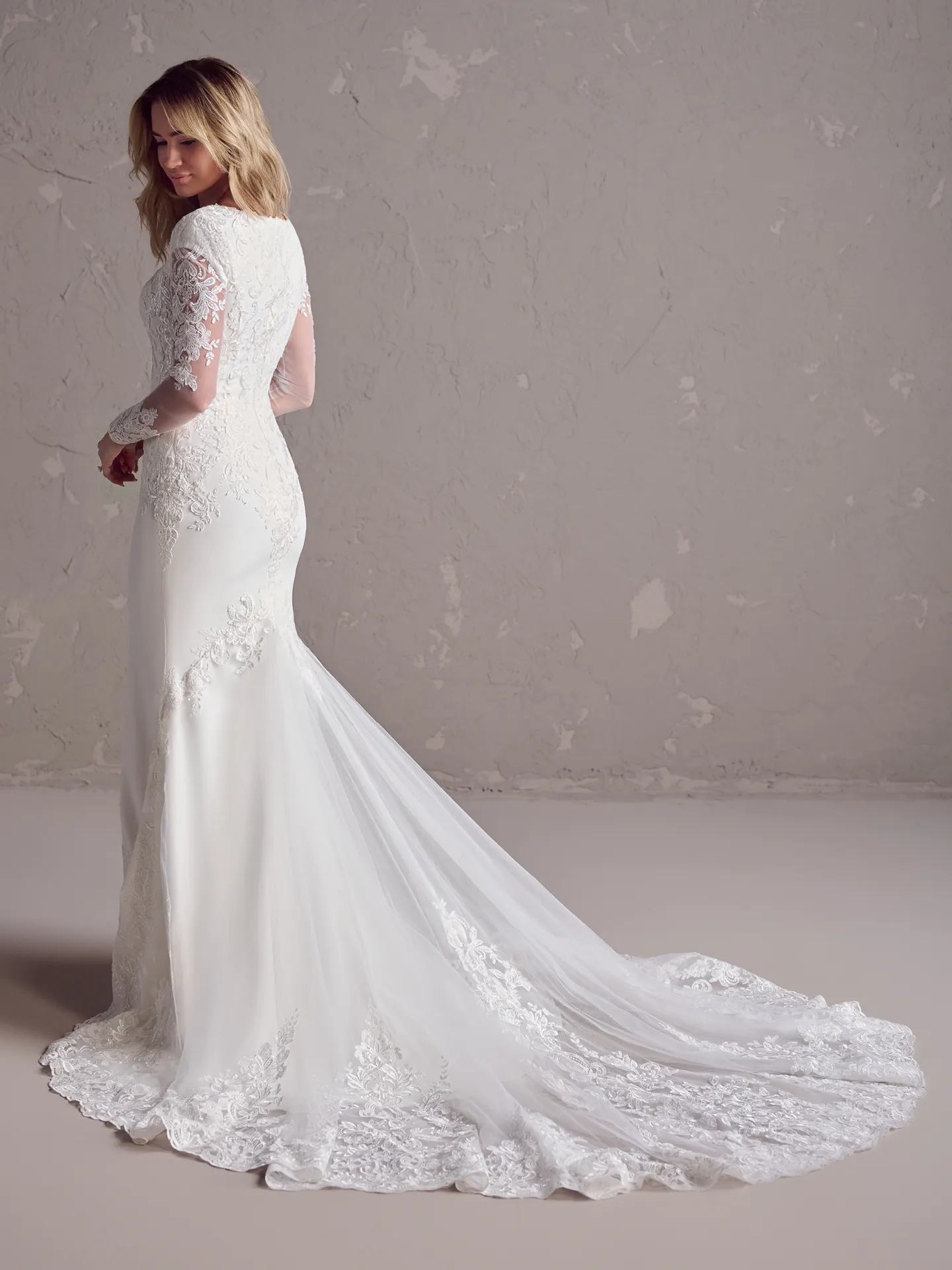 Rebecca Ingram Felicia Leigh 24RK147C01 Fit-and-Flare-Wedding-Dress Alt52
