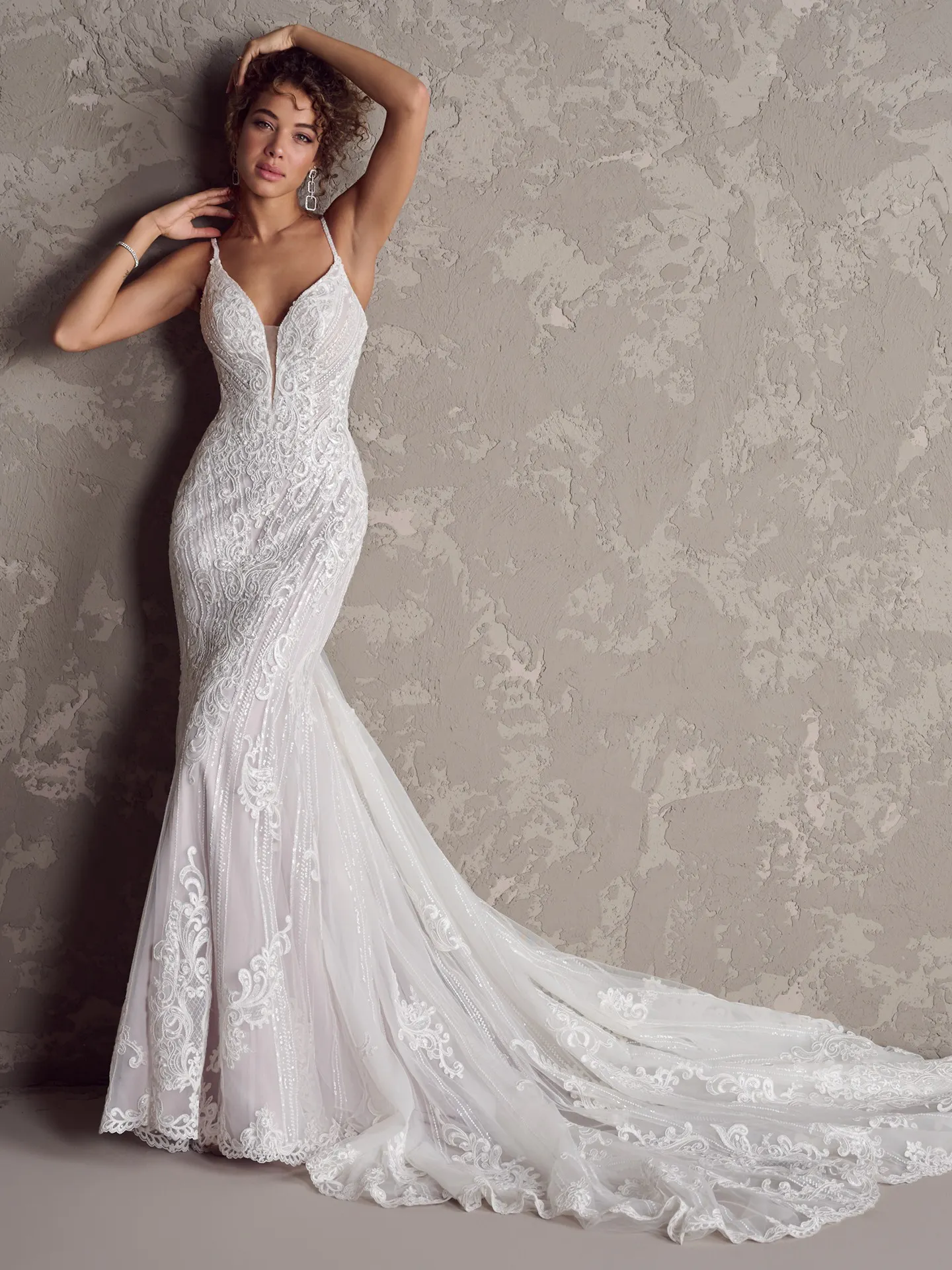 Sottero and Midgley Berlin 24SS233A01 Fit-and-Flare-Wedding-Dress Alt50