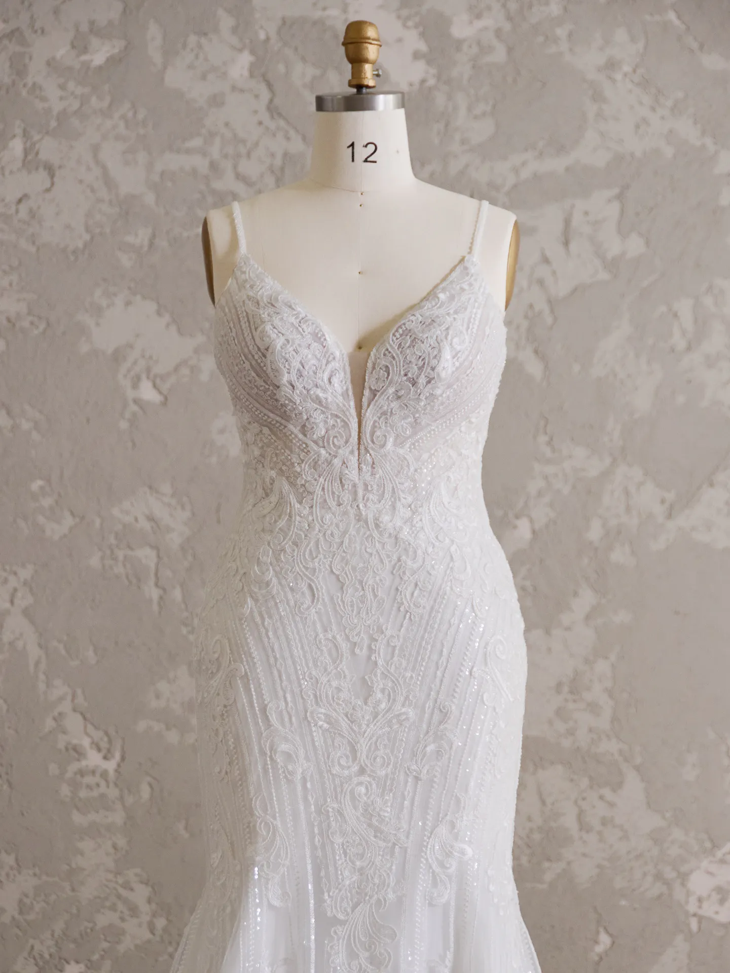Sottero and Midgley Berlin 24SS233A01 Fit-and-Flare-Wedding-Dress Color1