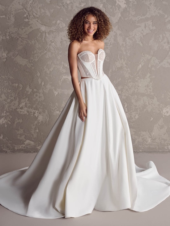 Carter Two-Piece Corset Wedding Gown