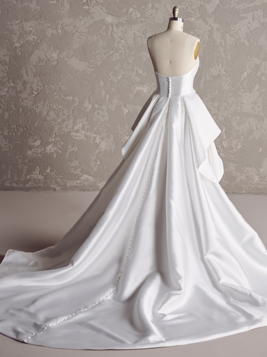 Vercille Mikado Strapless Wedding Dress | Sottero and Midgley