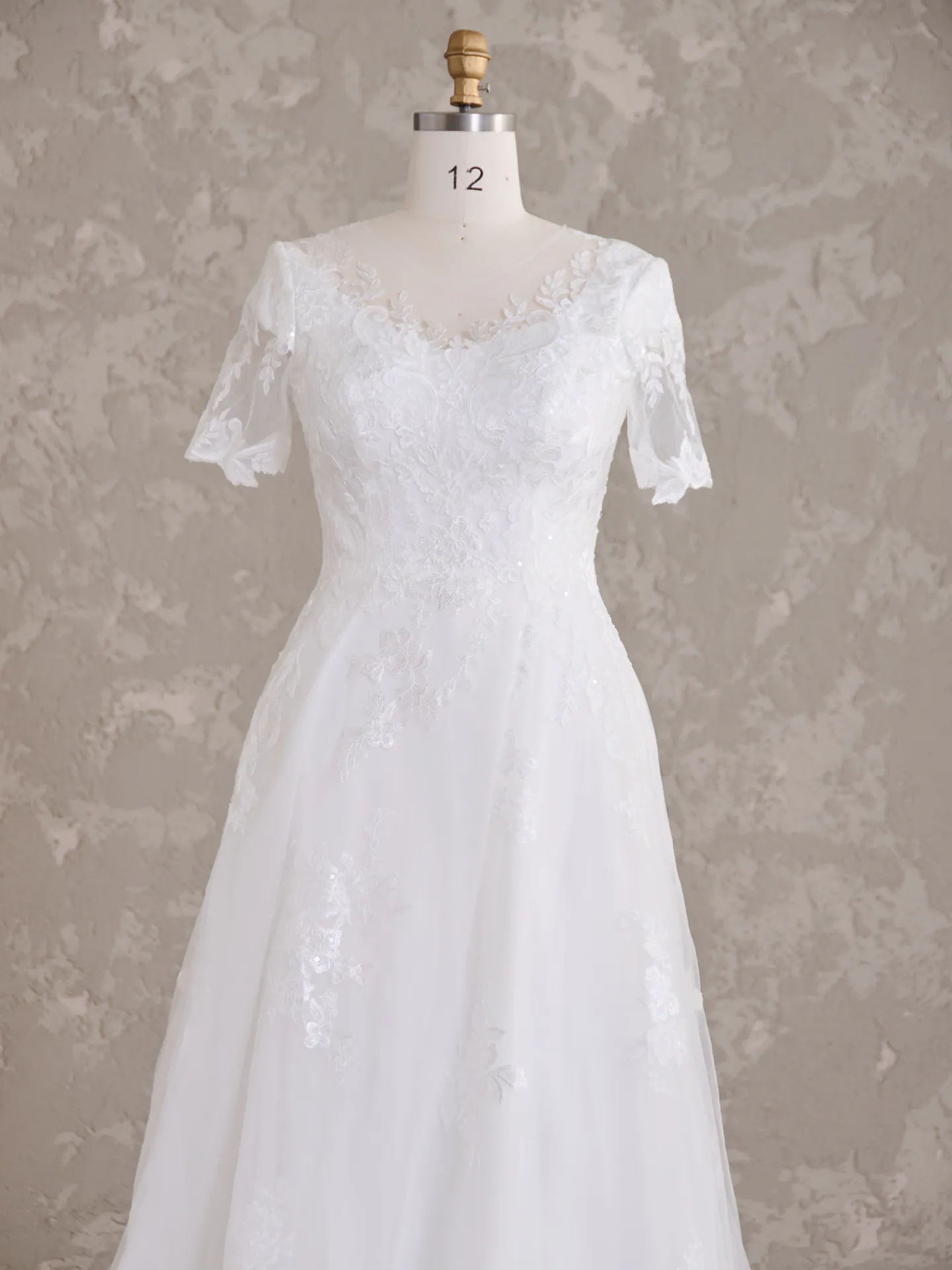 Rebecca Ingram Dolly Leigh 23RS695C01 A Line Wedding Dress Color1