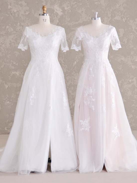 Rebecca Ingram Dolly Leigh 23RS695C01 A Line Wedding Dress Color3