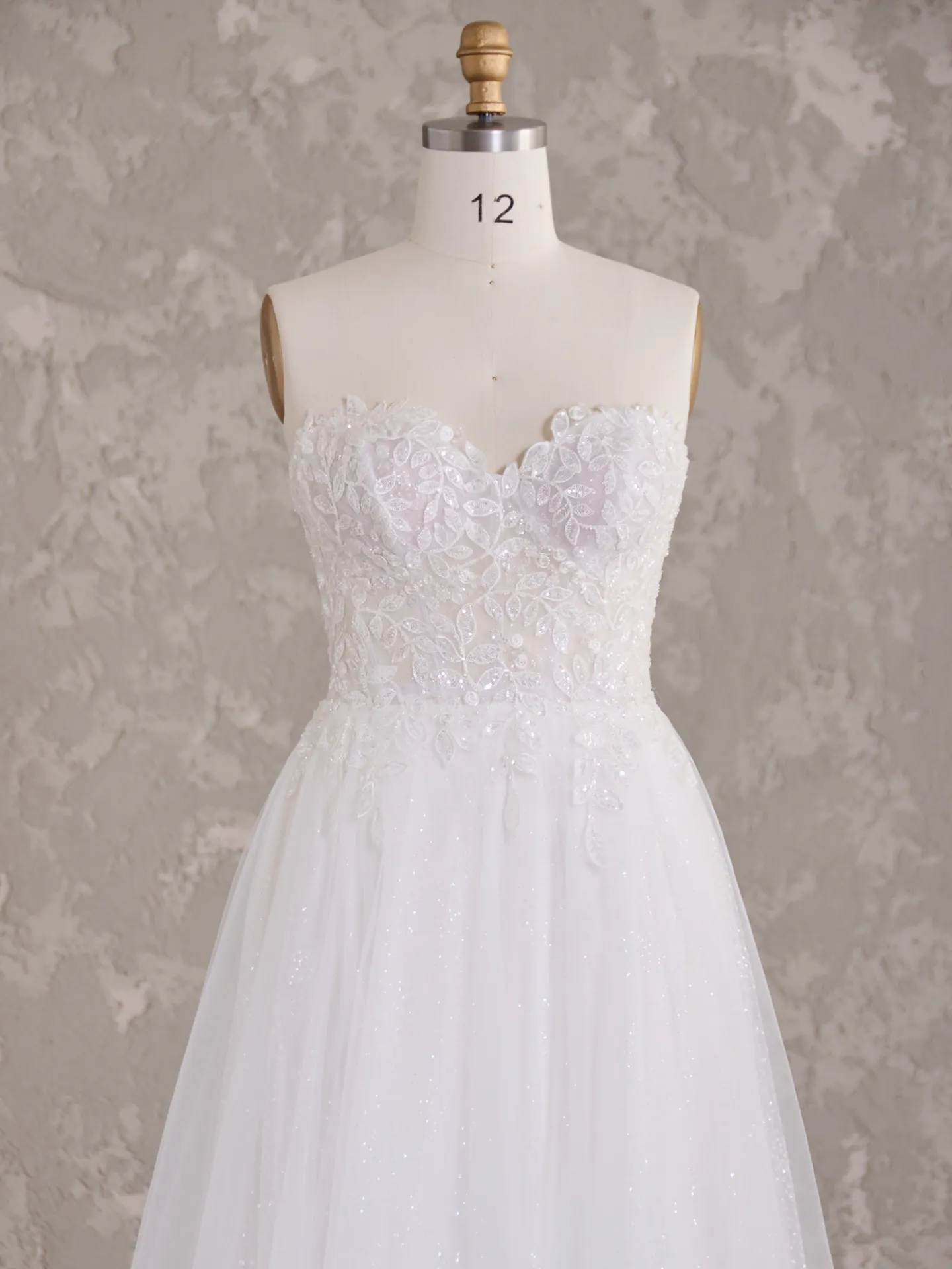 Rebecca Ingram Marigold 24RB182A01 A Line Wedding Dress Color1