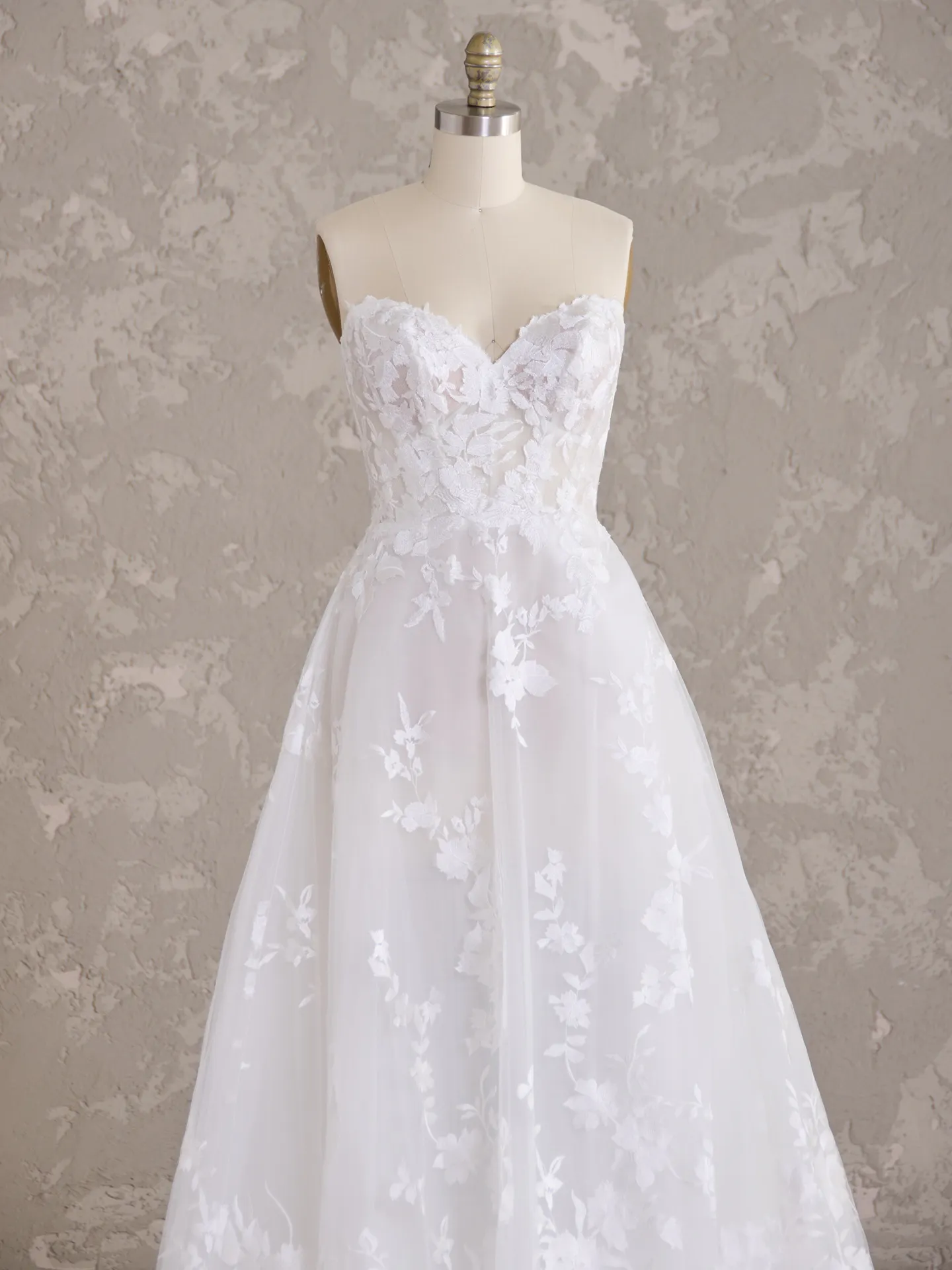 Sottero and Midgley Sutton 24SS203A01 A Line Wedding Dress Color1