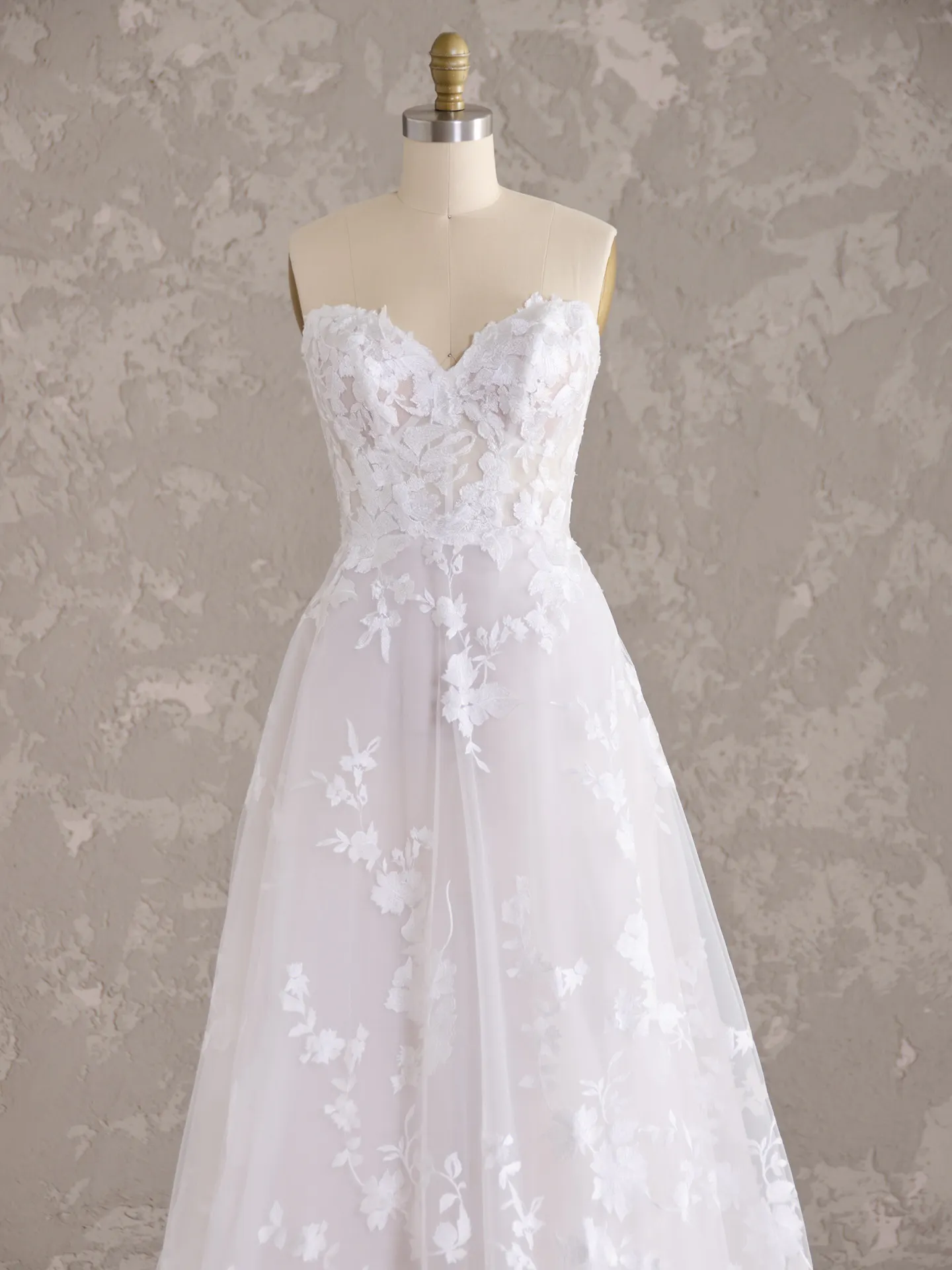 Sottero and Midgley Sutton 24SS203A01 A Line Wedding Dress Color2