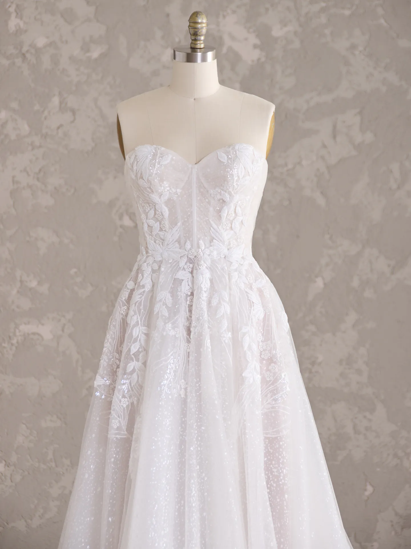 Sottero and Midgley Quinndalyn 24SW177A01 A Line Wedding Dress Color2