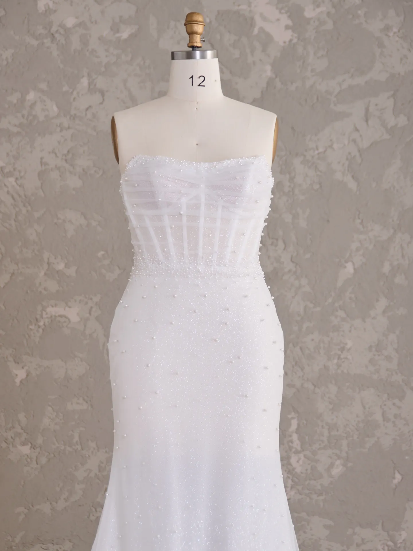 Maggie Sottero Drew Marie 23MB724B01 Fit and Flare Wedding Dress Color1