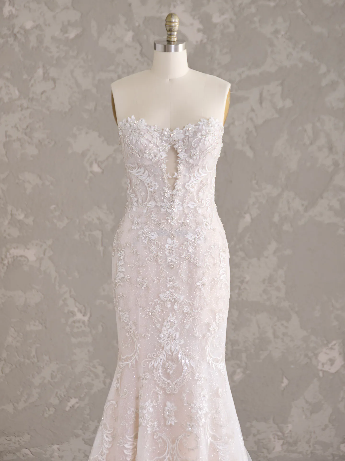 Sottero and Midgley Xavier 24SC228A01 Fit and Flare Wedding Dress Color2
