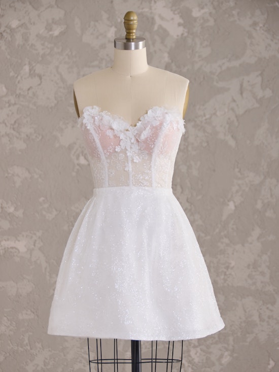 Rebecca Ingram Zoe 24RW247A01 Short Wedding Dress Color1