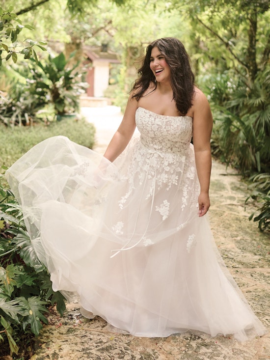 Maggie Sottero Avalon A Line Wedding Dress 24MS200A01 Alt2