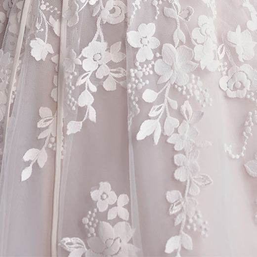Maggie Sottero Avalon A Line Wedding Dress 24MS200A01 bp01_Fabric
