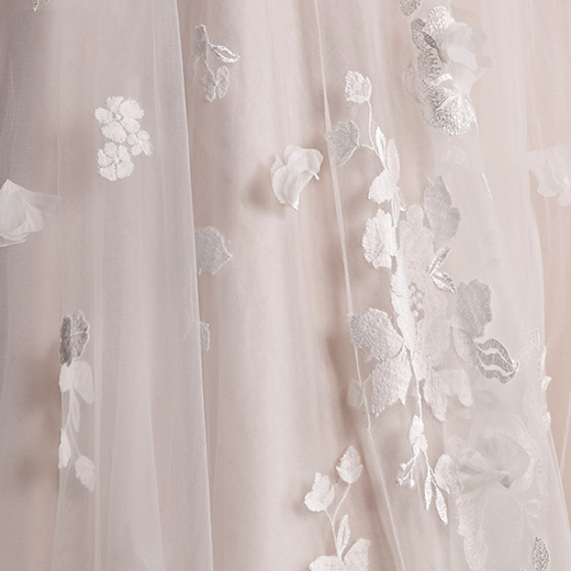 Laila 3D Floral Wedding Gown | Maggie Sottero