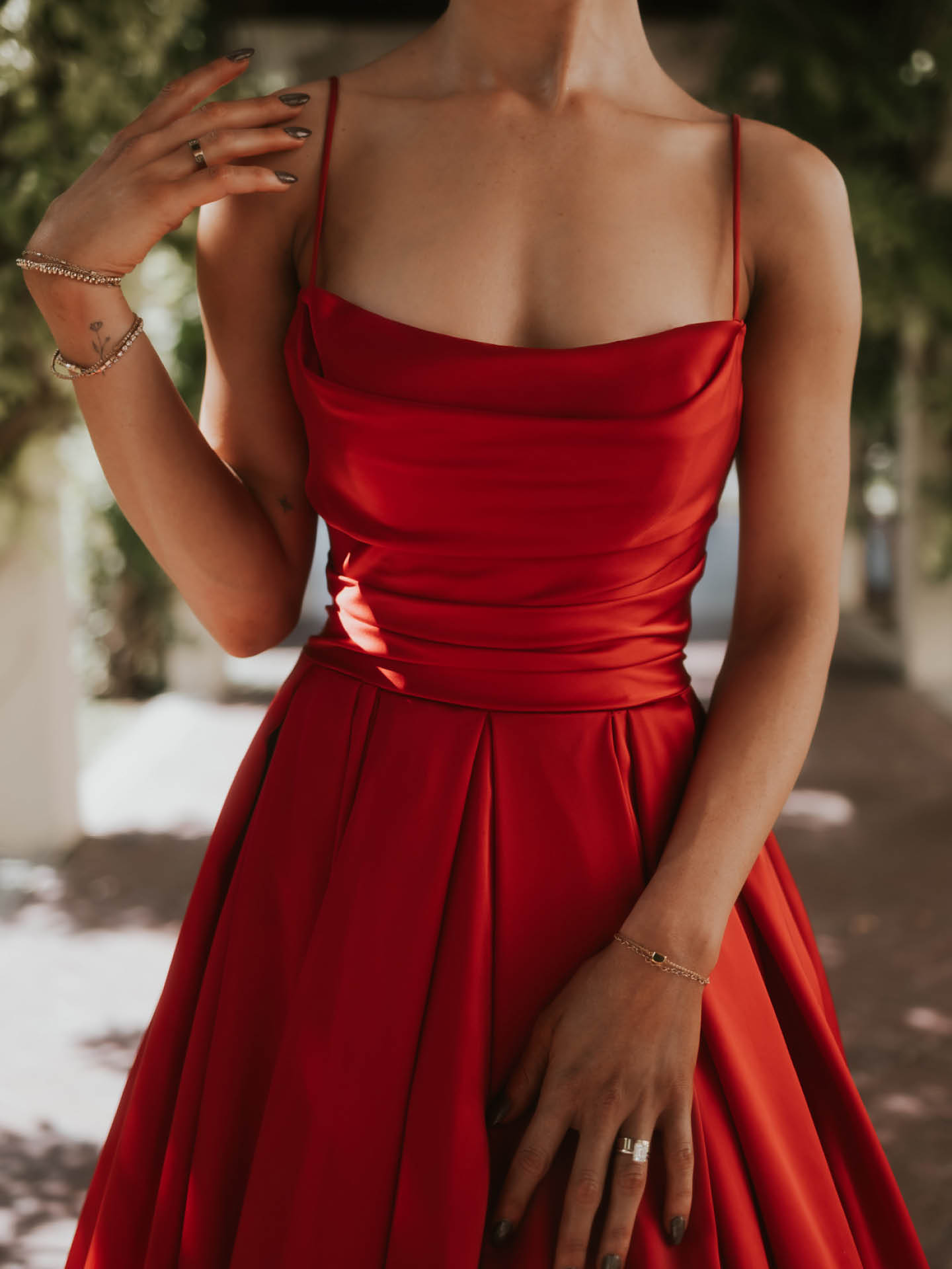 Maggie sottero hotsell red wedding dress