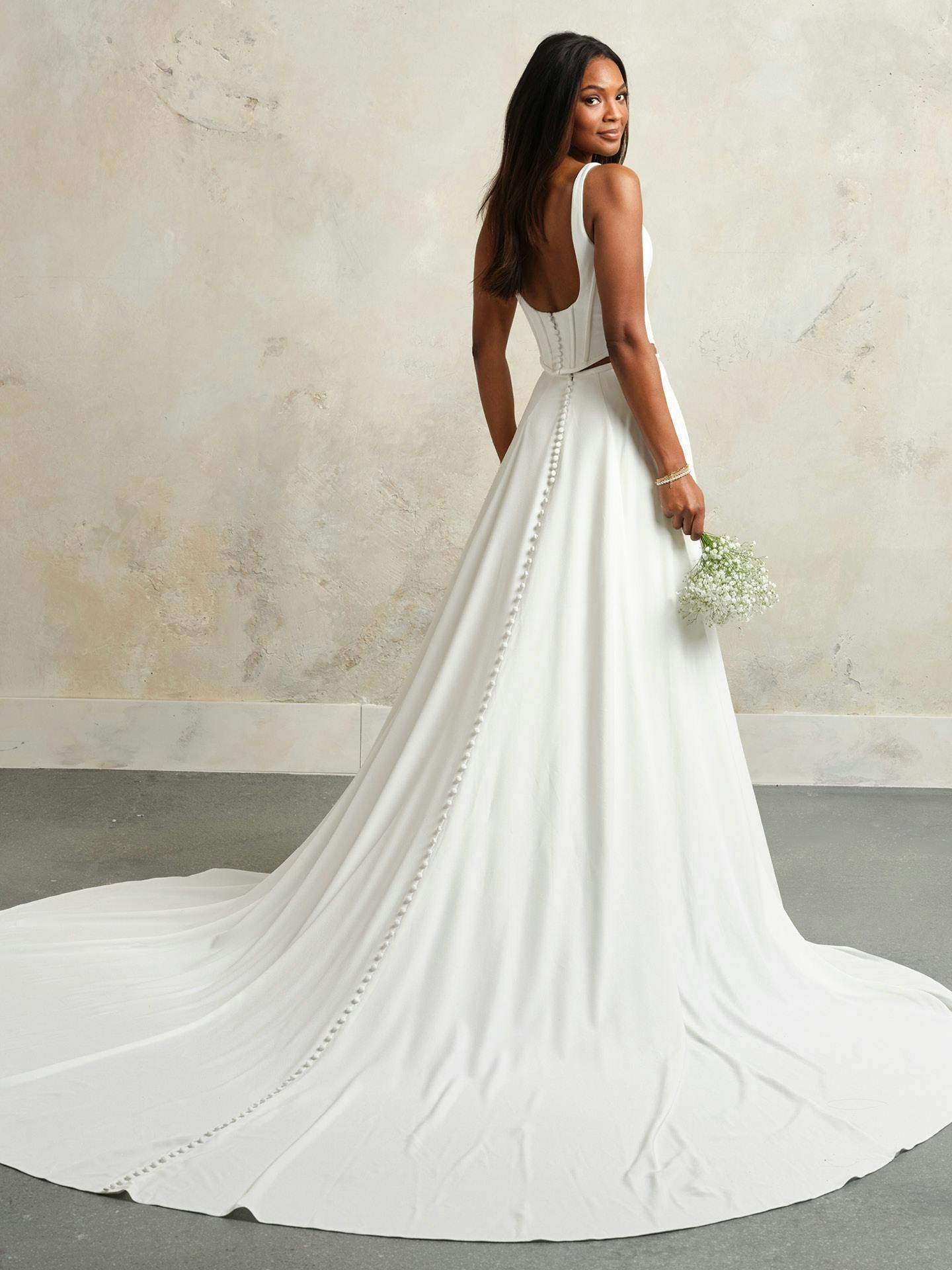 【大幅値下げ】ウェディングドレス Maggie Sottero Aラインドレス Selena Satin A-line Wedding Dress With Pockets | Maggie Sottero