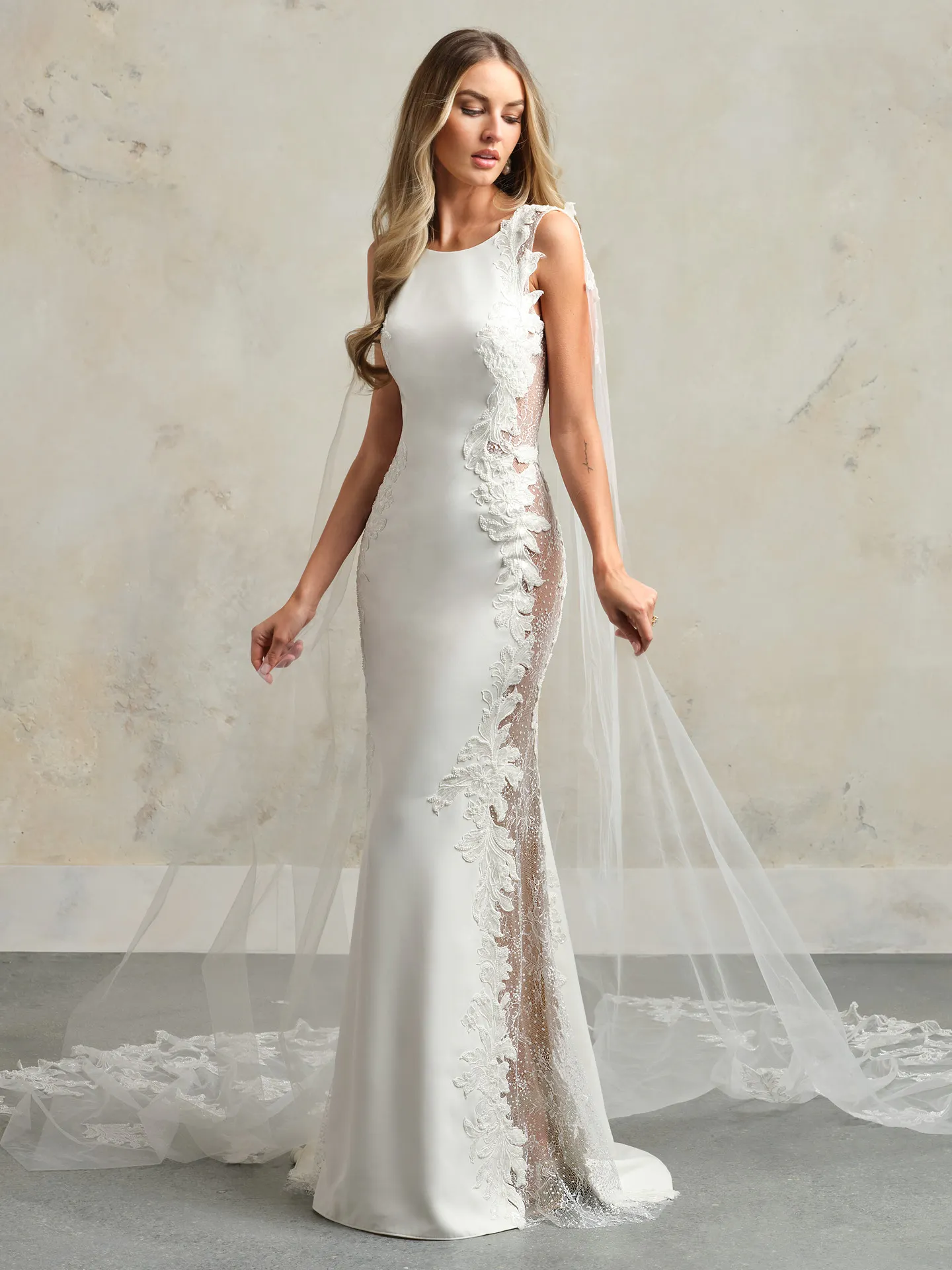 Maggie Sottero Navi Sheath Wedding Dress 24MC795A01 Alt54 IV