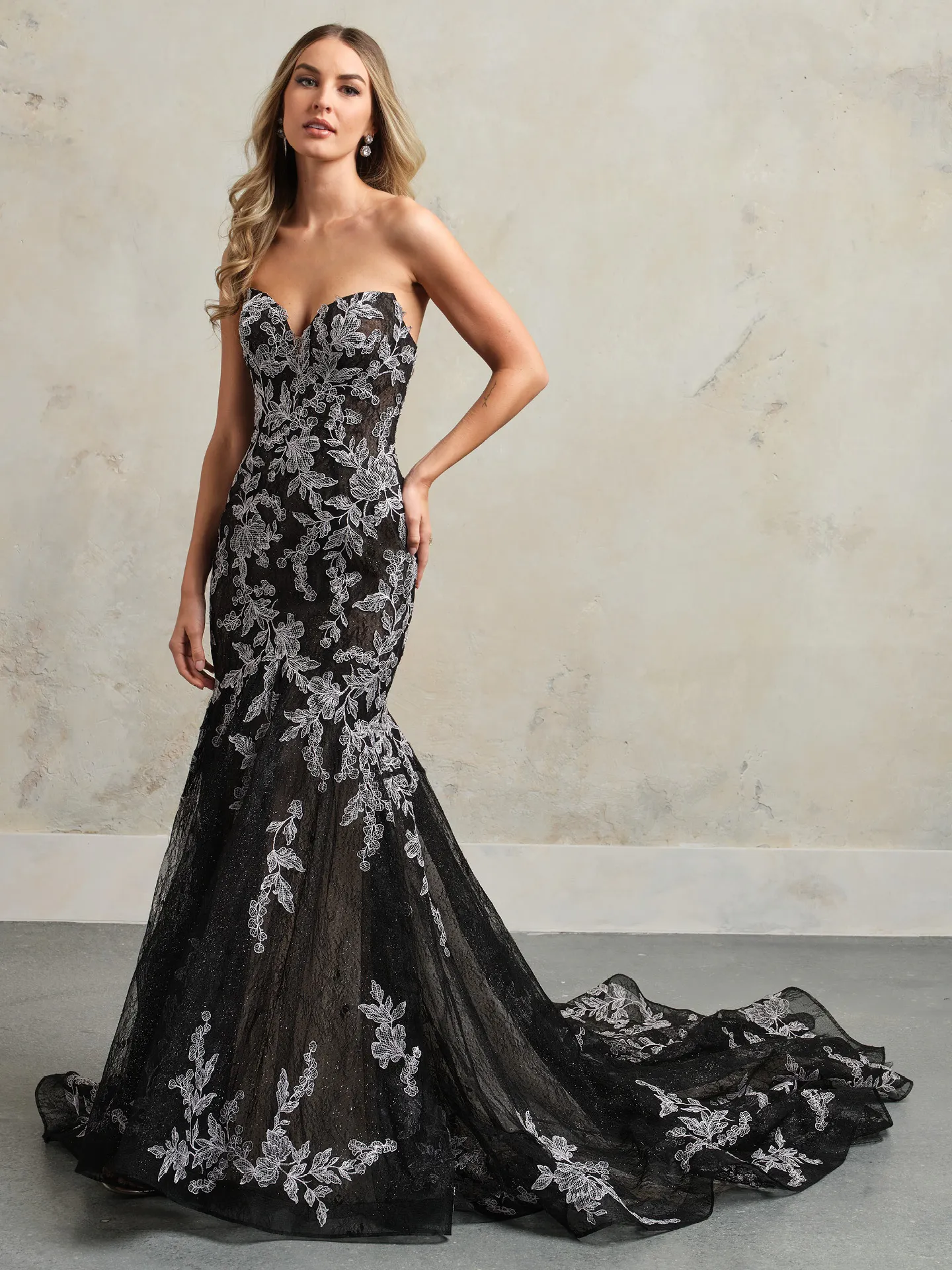 Maggie Sottero Peony Fit and Flare Wedding Dress 24MC777A01 Alt52 BK