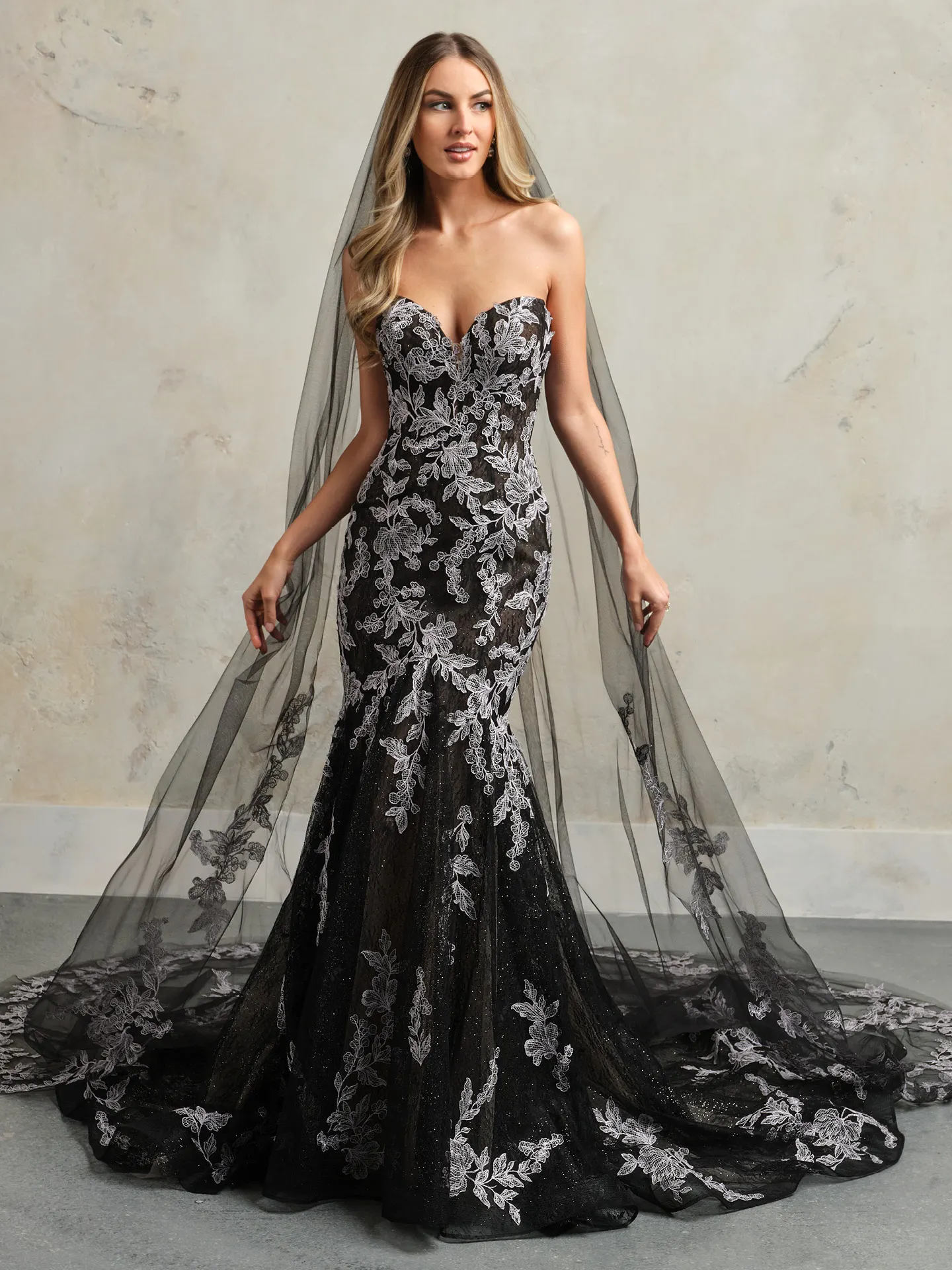 Maggie Sottero Peony Fit and Flare Wedding Dress 24MC777A01 Alt54 BK