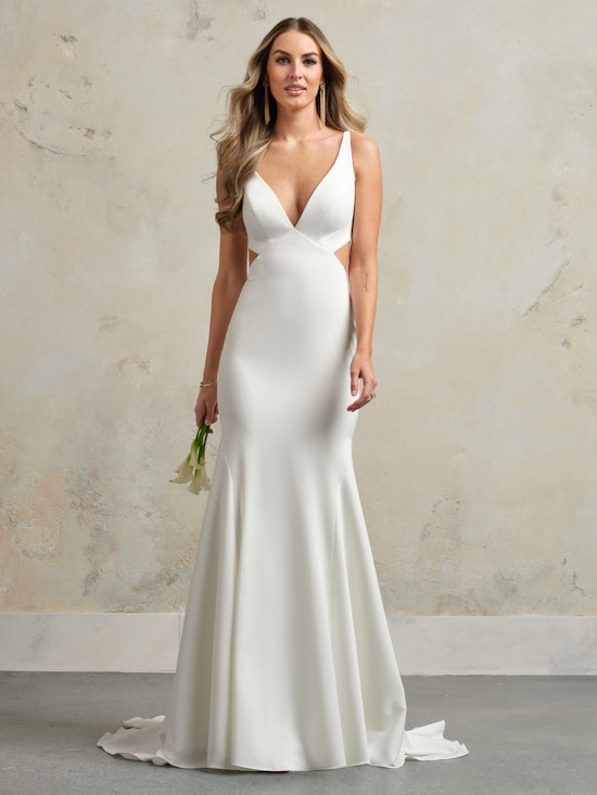 Rebecca Ingram Kelsey Sheath Wedding Dress 24RS746A01 IV Alt50