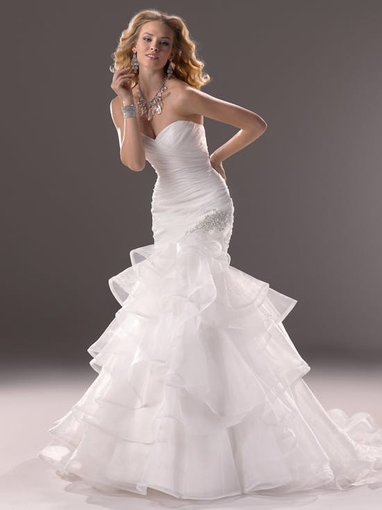Maggie Sottero Wedding Dress Cheyenne 3MS738 front