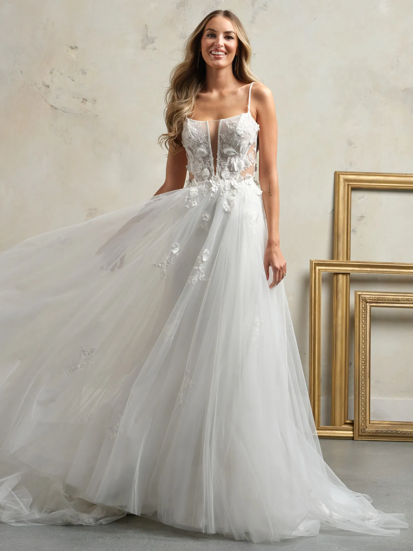 Rebecca Ingram Sarah A Line Wedding Dress 24RB797A01 Alt50 AIV