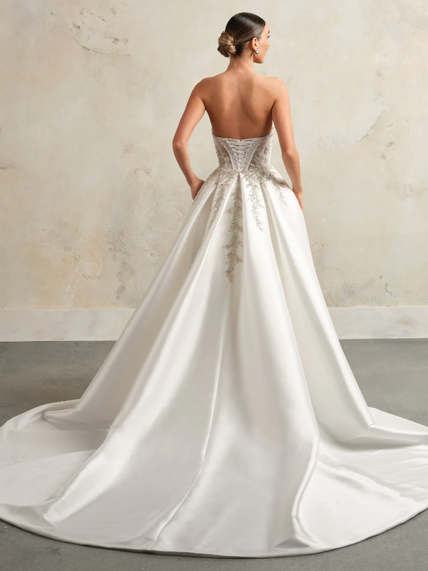 Sottero and Midgley Almudena Fit and Flare Wedding Dress 24SC810A01 Alt57 ND