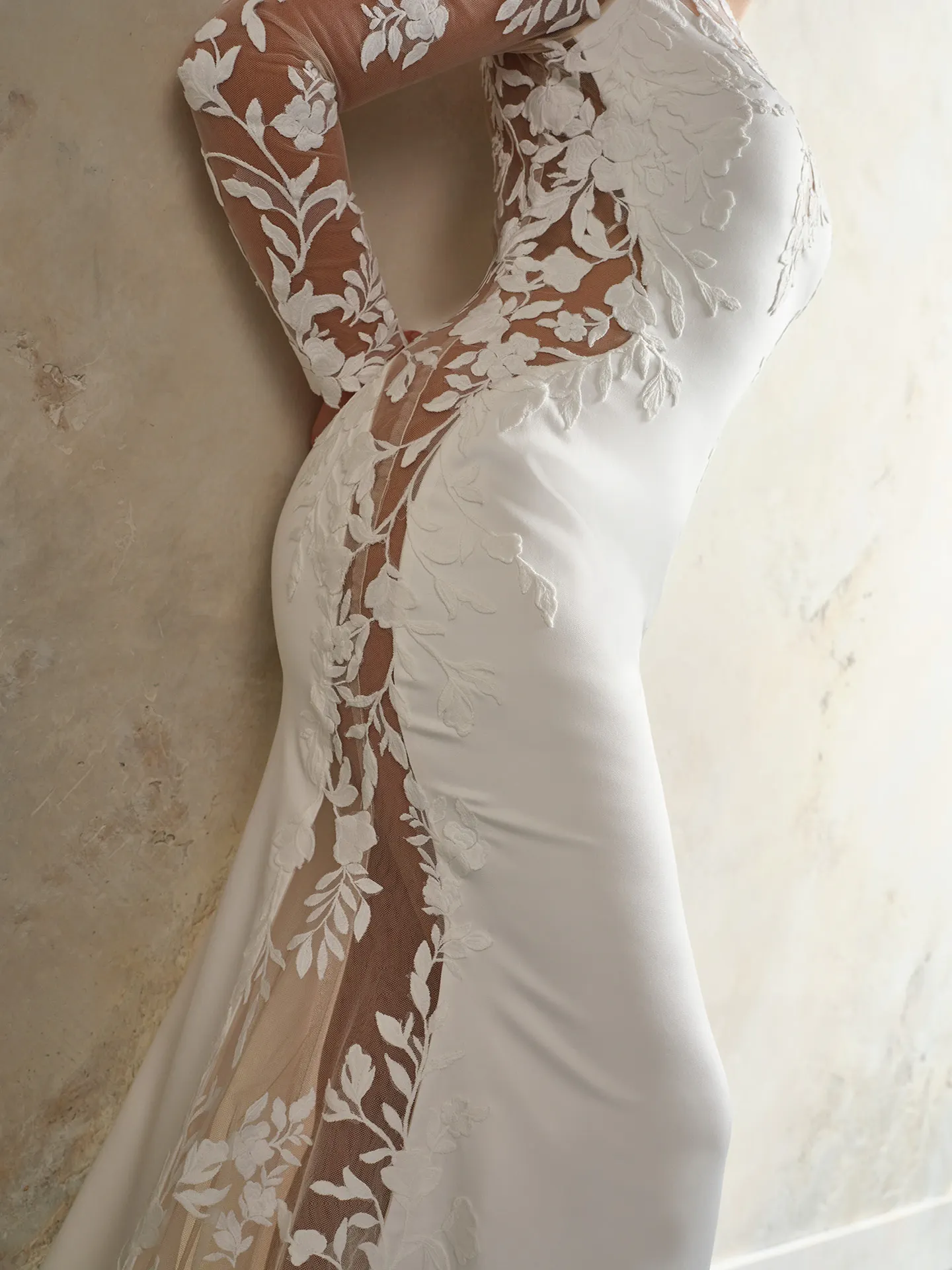 Sottero and Midgley Miami Sheath Wedding Dress 24SW756A01 Alt52 IV