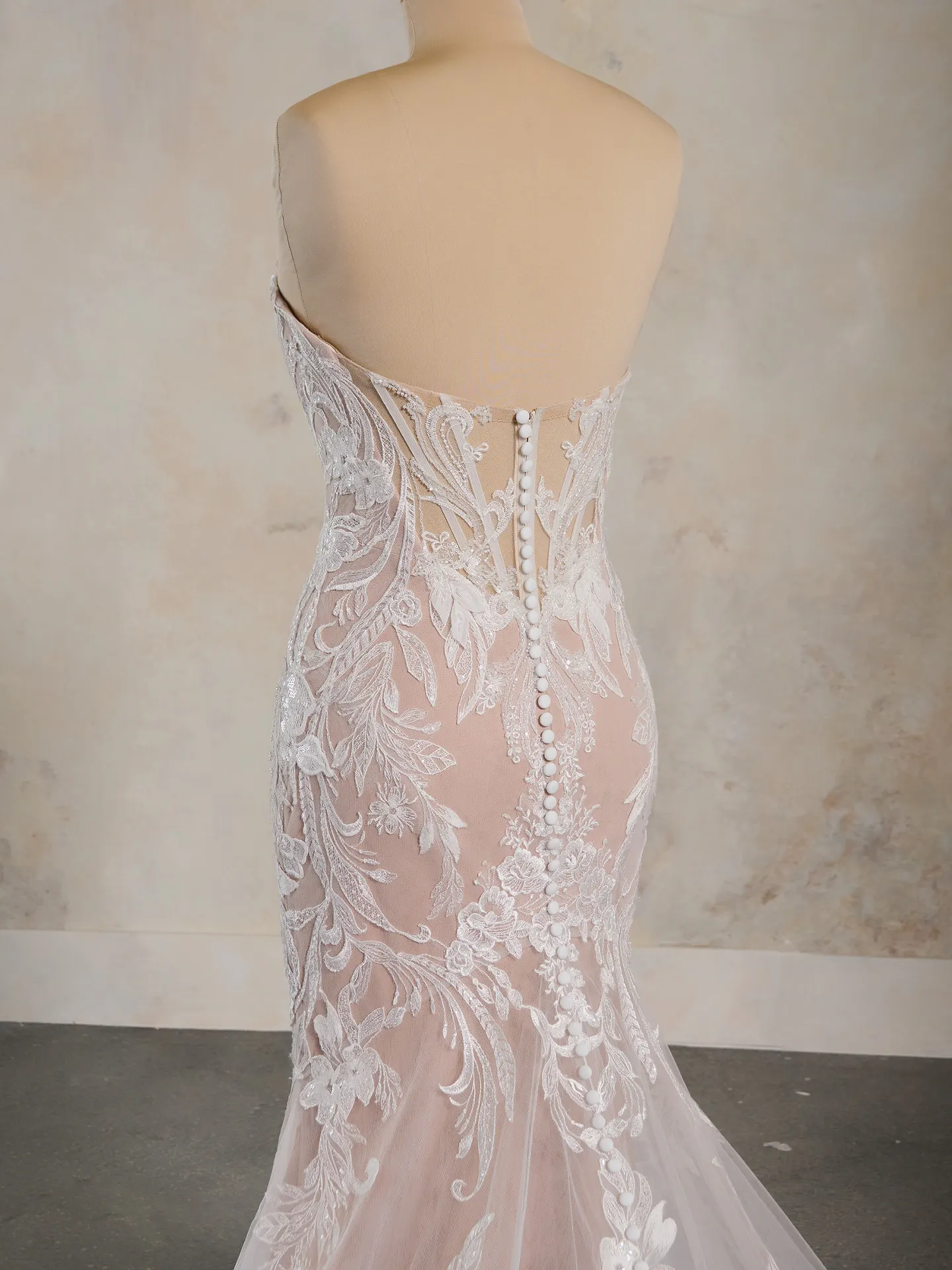 Rebecca Ingram Nyjah back view lace details