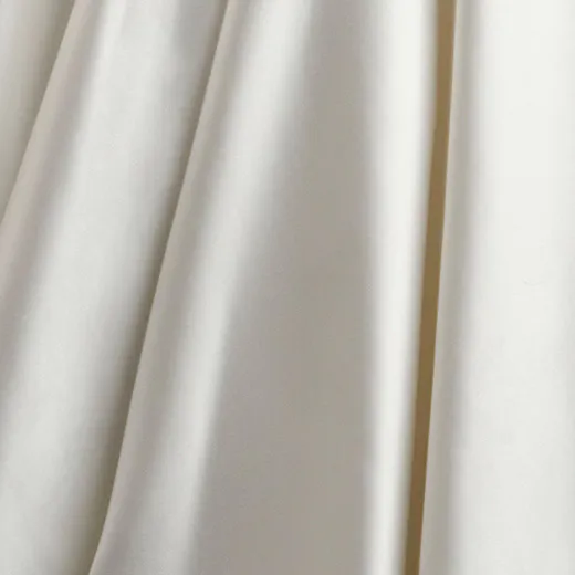 Fortune cat eye bridal dress fabric detail.