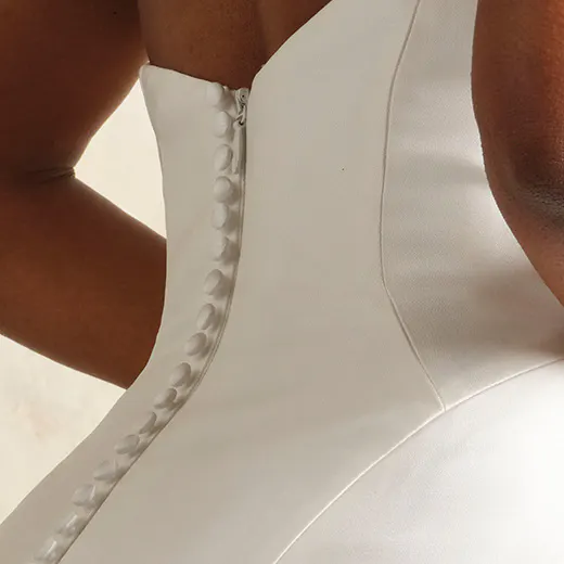 Leilani Marie back view with button detail