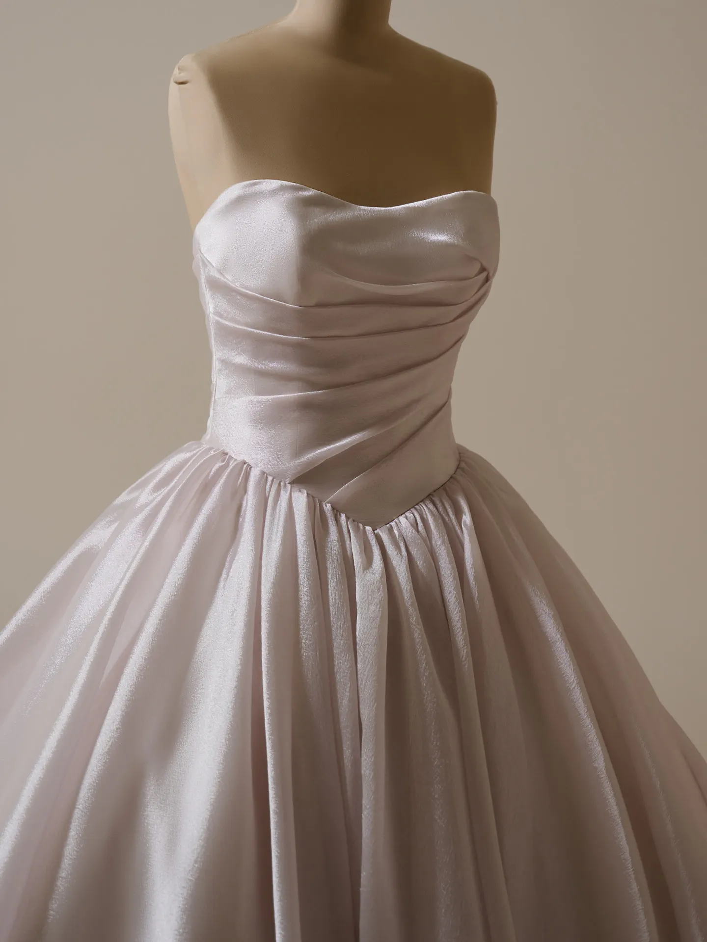 Maggie Sottero Paris strapless ballgown front view