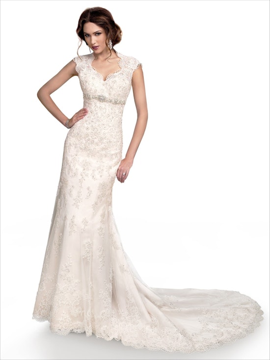 Maggie Sottero Wedding Dress Bernadette J1399 front