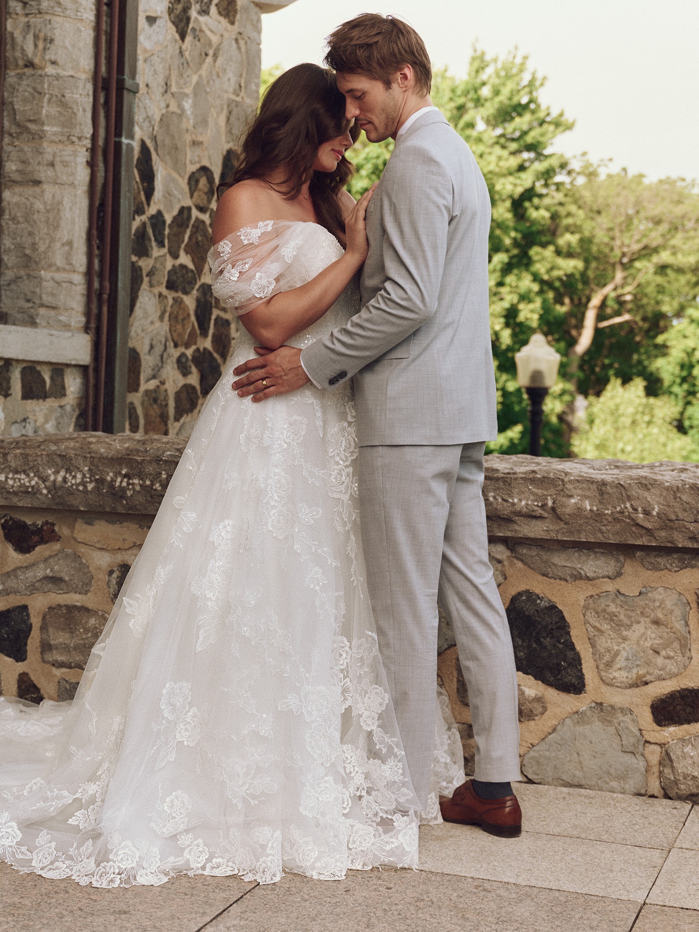 Skylar Plunging Basque Waist A-line Bridal Gown | Maggie Sottero Skylar Plunging Basque Waist A-line Bridal Gown | Maggie Sottero