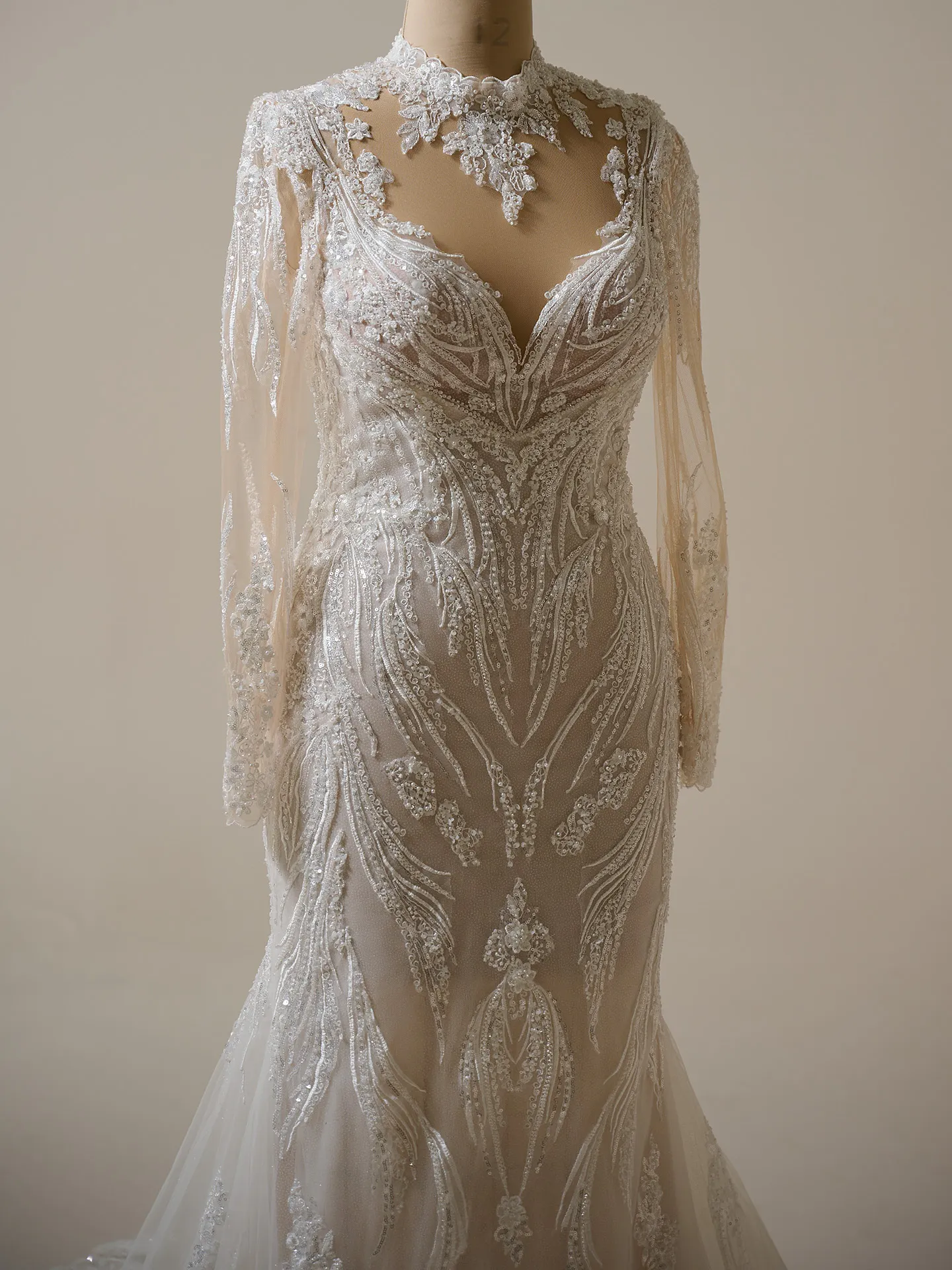 Maggie Sottero Torrence Sheath Wedding Dress 25MZ266A01 Color1