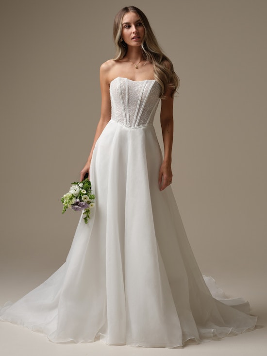 Rebecca Ingram Krisha A Line Wedding Dress 25RS345A01 Alt50