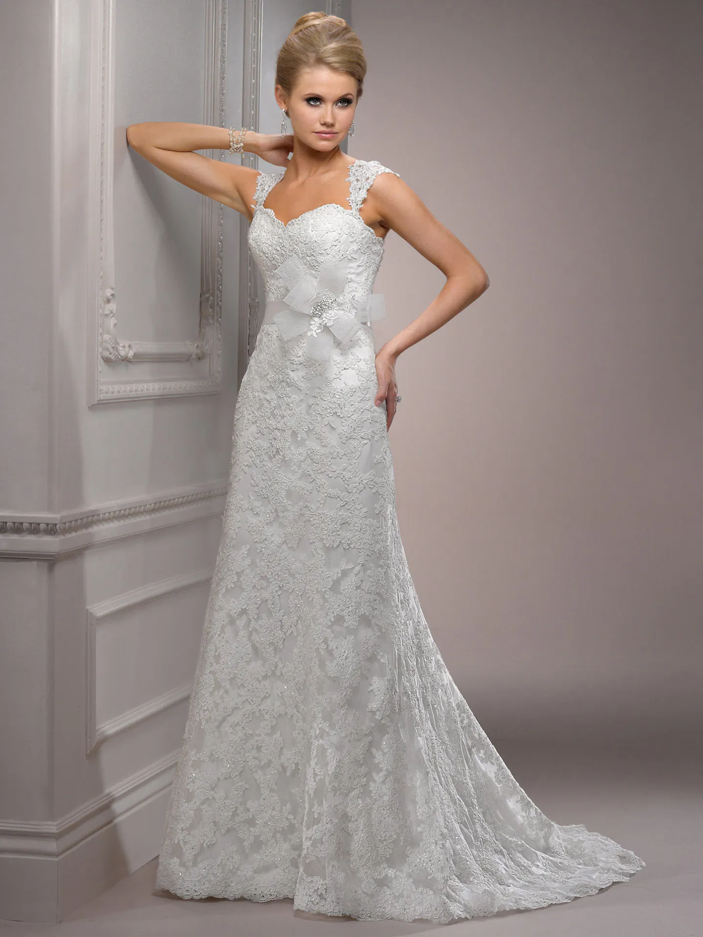 Maggie Sottero Wedding Dress Lorie S5300 front