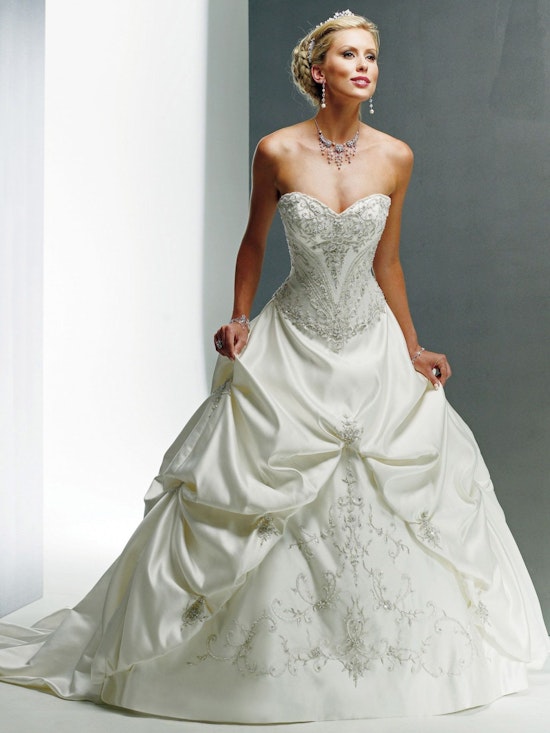 Maggie Sottero Wedding Dress Monalisa Royale V7018SA front