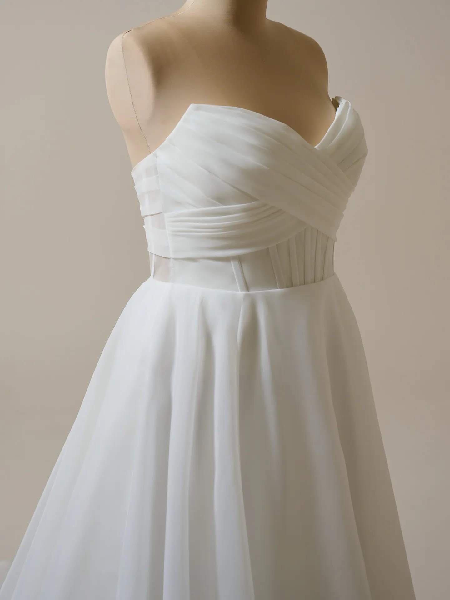 Maggie Sottero Sunny strapless sweetheart A-line gown front view